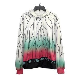 Demon Slayer Kimetsu No Yaiba Pullover Hoodie Size Large